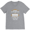 Smart Good Looking Office Assistant Doesnt Get Better Than This V-Neck Tee
