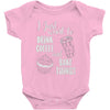 i just want to drink coffee &amp; bake things Baby Bodysuit