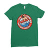 bacon beach Ladies Fitted T-Shirt