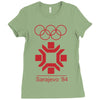 sarajevo 1984 84' olympic Ladies Fitted T-Shirt