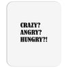 crazy angry hungry Mousepad