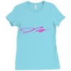 jake paul signature pink Ladies Fitted T-Shirt