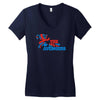 1970s retro tv show the new avengers Women's V-Neck T-Shirt