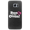 Bun in the Oven with Heart Baby Girl Samsung Galaxy S7 Edge