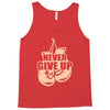 Never Give Up Uterine Cancer Awareness Tank Top