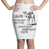 hump day camel funny t shirt guess what day it is funny tee shirt Pencil Skirts