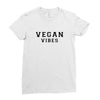 Vegan Vibes Ladies Fitted T-Shirt
