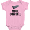 more cowbell (2) Baby Onesie