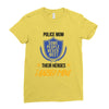police mom  i rised mine Ladies Fitted T-Shirt