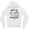 seal of approval Zipper Hoodie