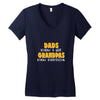 grandpa gift grandpas know Women's V-Neck T-Shirt