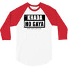 khada ho gaya 3/4 Sleeve Shirt