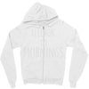 allergic to mornings awesome Zipper Hoodie