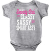 classy sassy Baby Bodysuit