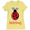 lady bug Ladies Fitted T-Shirt