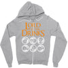 lord of drinks Zipper Hoodie