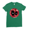 Starry Night Deadpool Ladies Fitted T-Shirt