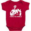 iron sheik wrestling iran funny Baby Bodysuit
