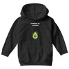 Powered By Avocado Youth Hoodie