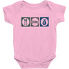 eat sleep money Baby Bodysuit