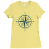 compass sun Ladies Fitted T-Shirt