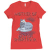 mother of british shorthair Ladies Fitted T-Shirt