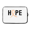 Hope Uterine Cancer Awareness Laptop sleeve