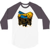 plastic debris 3/4 Sleeve Shirt