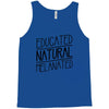 educated, natural, melanated Tank Top