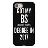 bs degree funny graduation iPhone 8