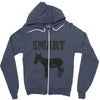 smart ass Zipper Hoodie