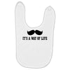 mustache Baby Bibs