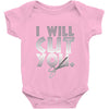 i will cut you Baby Onesie
