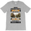 Never Underestimate A Man Who Watches The 100 And Was Born in December T-Shirt