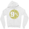 nine and three quarters Zipper Hoodie