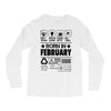 Born In February Long Sleeve Shirts