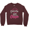 Celebrating With The 70th Birthday Queen Crewneck Sweatshirt