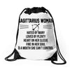 Sagittarius Woman Drawstring Bags