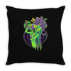 scared straight Throw Pillow