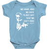 fight club tyler durden brad pitt Baby Onesie