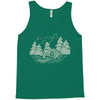 Camping Green Tank Top