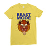 Beast Mode Ladies Fitted T-Shirt