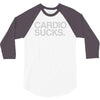 cardio sucks 3/4 Sleeve Shirt