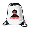 childish gambino Drawstring Bags