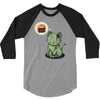 zombie cat 3/4 Sleeve Shirt
