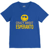 crazy about esperanto V-Neck Tee