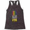 Lightsaber Rainbow Racerback Tank