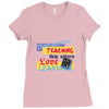 love learning Ladies Fitted T-Shirt
