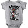 rich cat Baby Onesie