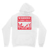 warning if zombies chase us i'm tripping you Hoodie